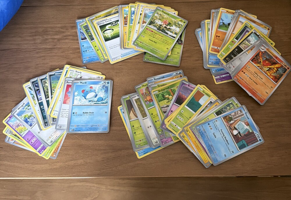Lot Of 130+ Mixed Pokemon TCG Cards! No Energy!